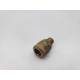 Emenda Reta 1/8 NPT x Rosca 1/4 x 1,25 