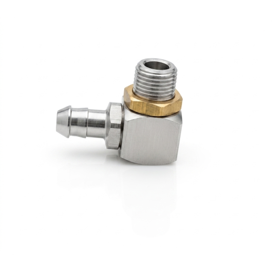 Cotovelo de Água 90º 3/8 Aluminio 