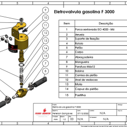 Eletroválvula Gasolina 