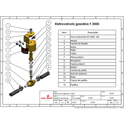 Eletroválvula Gasolina 